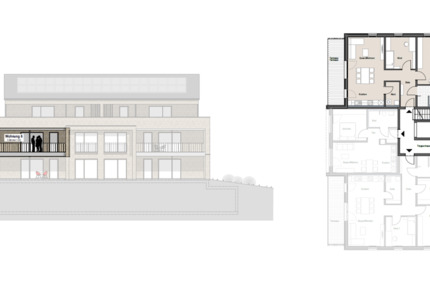 Wohnung Heiligenberg - 4 Zimmer, 97 m&sup2;, 864&euro; | Angebot:25251978