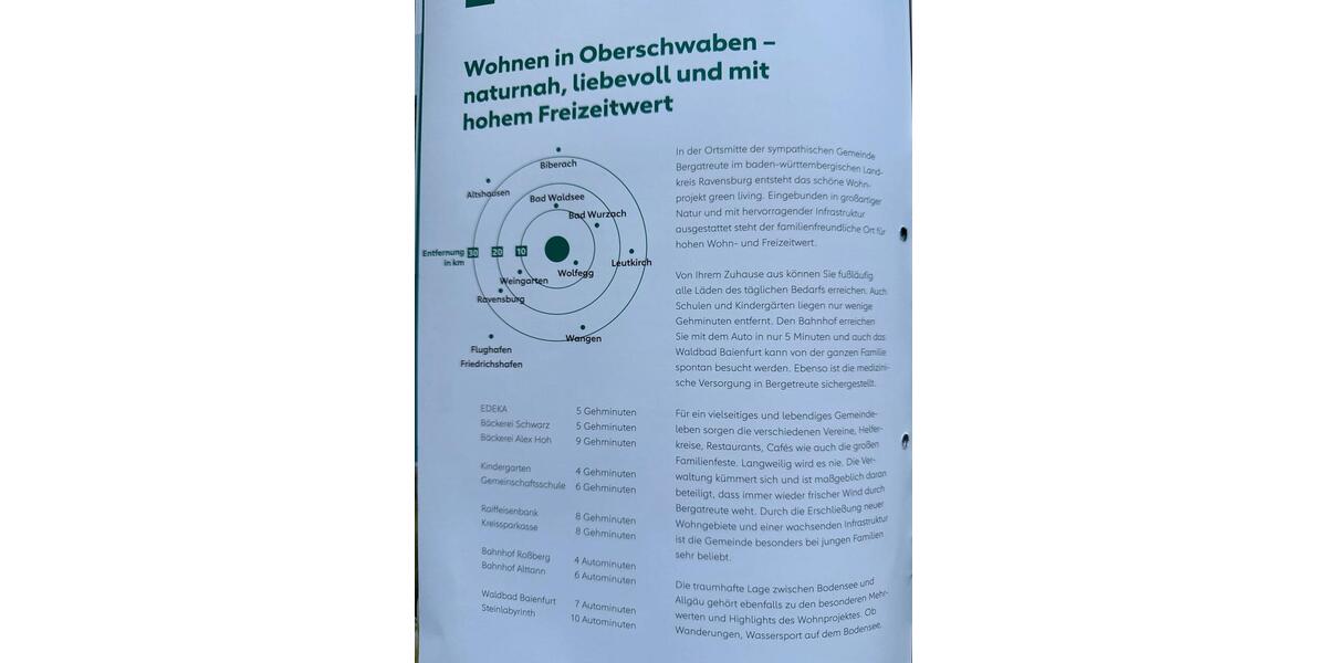 Erdgeschoßwohnung Bergatreute - 3.5 Zimmer, 91 m&sup2;, 1.250&euro; | Angebot:26037611