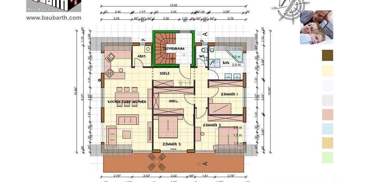 Etagenwohnung Überlingen Nußdorf - 5 Zimmer, 105 m&sup2;, 798.000&euro; | Angebot:25814948