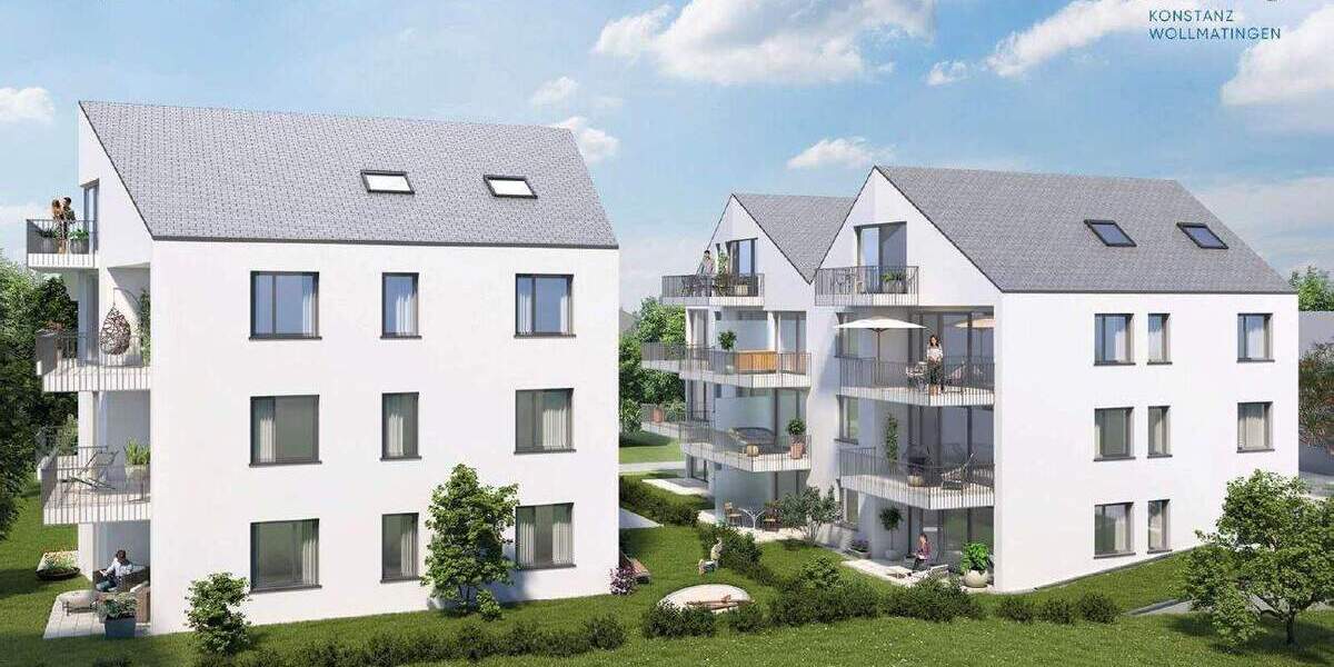 Etagenwohnung Konstanz Wollmatingen - 4 Zimmer, 92 m&sup2;, 695.000&euro; | Angebot:25731958