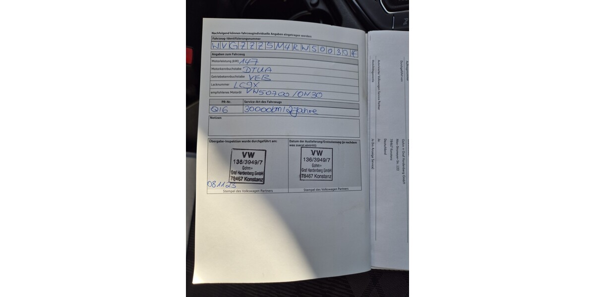 VW Tiguan 23.000 km 43.000 &euro; Konstanz 78462