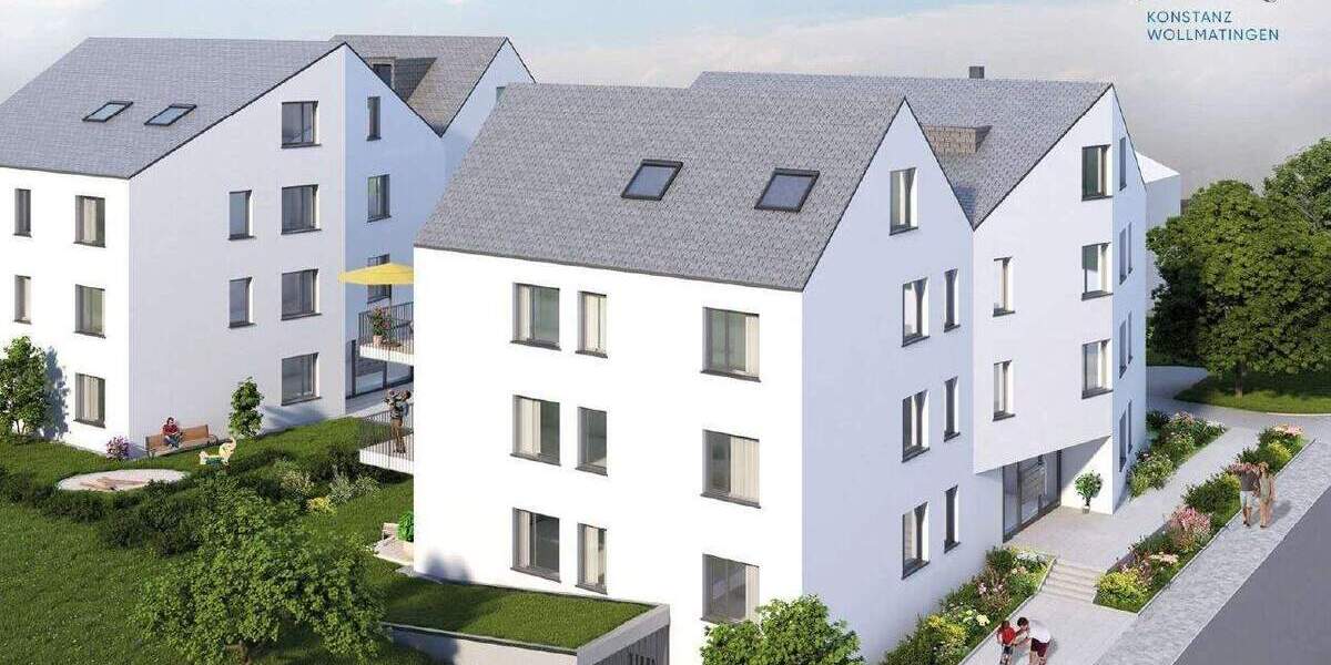 Etagenwohnung Konstanz Wollmatingen - 4 Zimmer, 92 m&sup2;, 695.000&euro; | Angebot:25731958