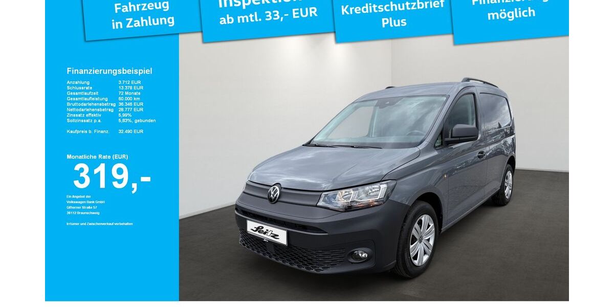 VW Caddy 12.050 km 30.999 &euro; Weingarten 88250