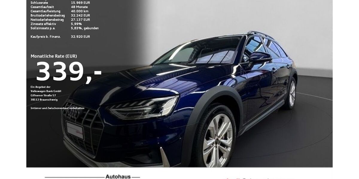 Audi A4 Allroad 98.585 km 32.920 &euro; Ravensburg 88214