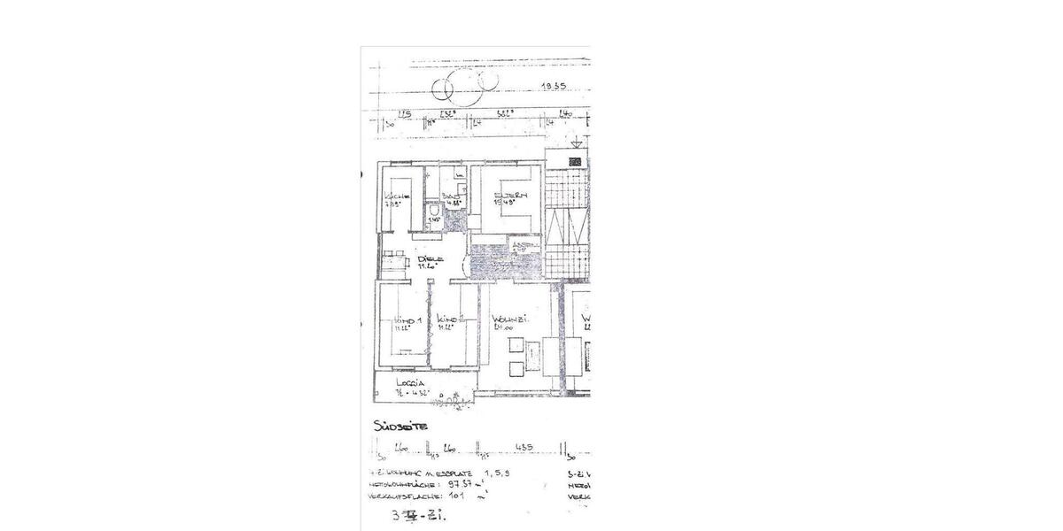 Etagenwohnung Lindau (Bodensee) - 3.5 Zimmer, 97 m&sup2;, 520.000&euro; | Angebot:26196328