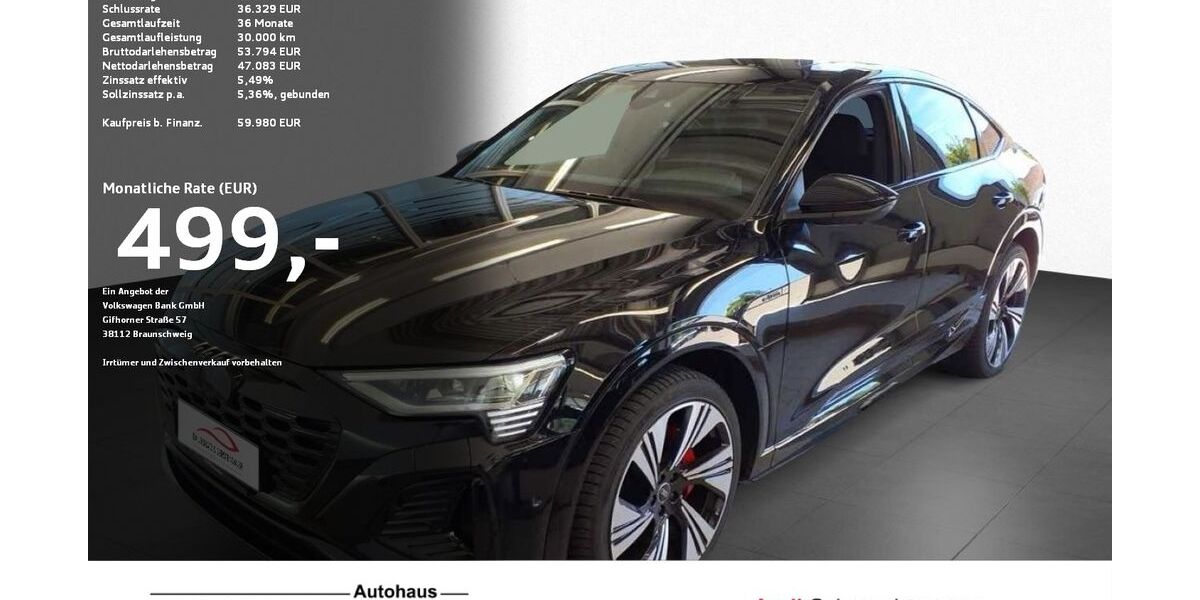 Audi Q8 e-tron 73.450 km 58.990 &euro; Ravensburg 88214