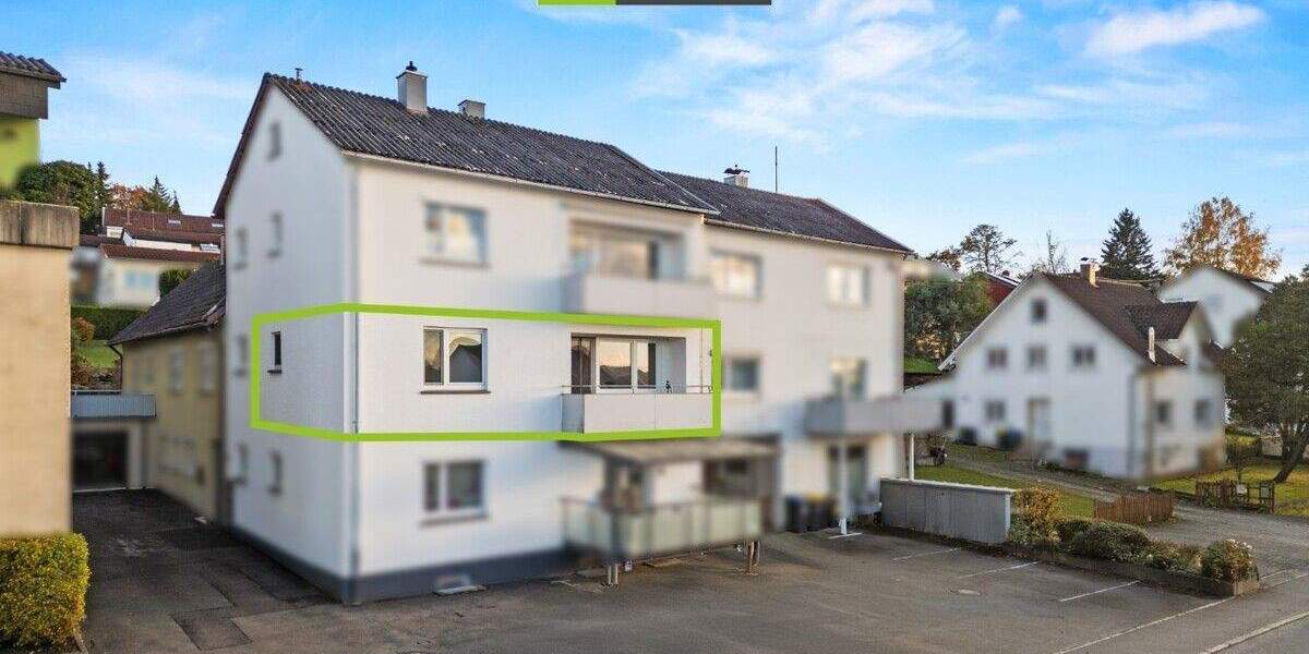 Etagenwohnung Baindt - 3 Zimmer, 60 m&sup2;, 199.000&euro; | Angebot:25693534