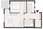 Etagenwohnung Friedrichshafen Ailingen - 2 Zimmer, 58 m&sup2;, 235.000&euro; | Angebot:26887980