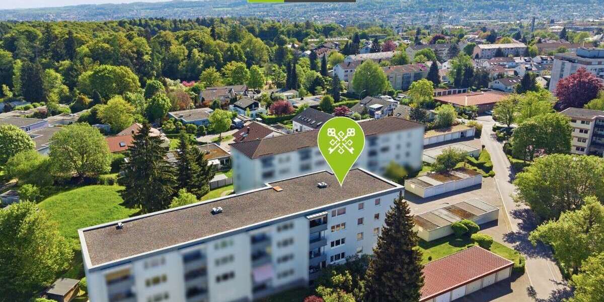 Etagenwohnung Ravensburg Galgenhalde - 3 Zimmer, 60 m&sup2;, 289.000&euro; | Angebot:26513046