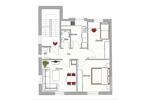 Etagenwohnung Friedrichshafen - 3 Zimmer, 58 m&sup2;, 239.000&euro; | Angebot:27608618