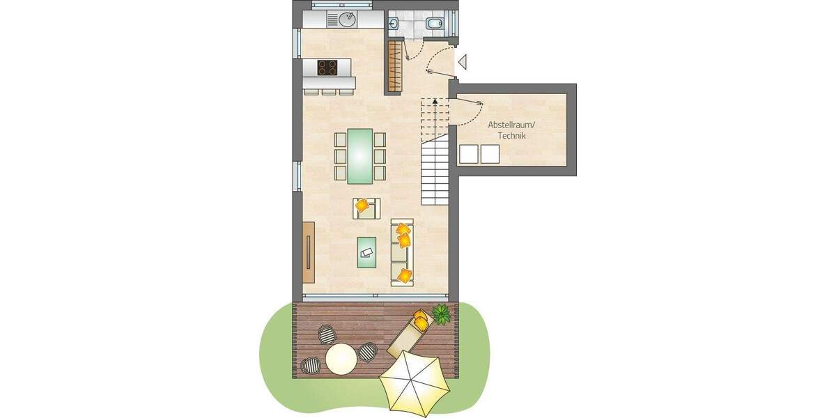Mehrfamilienhaus, Wohnhaus Deggenhausertal Obersiggingen - 3 Zimmer, 96 m&sup2;, 1.340&euro; | Angebot:25743824