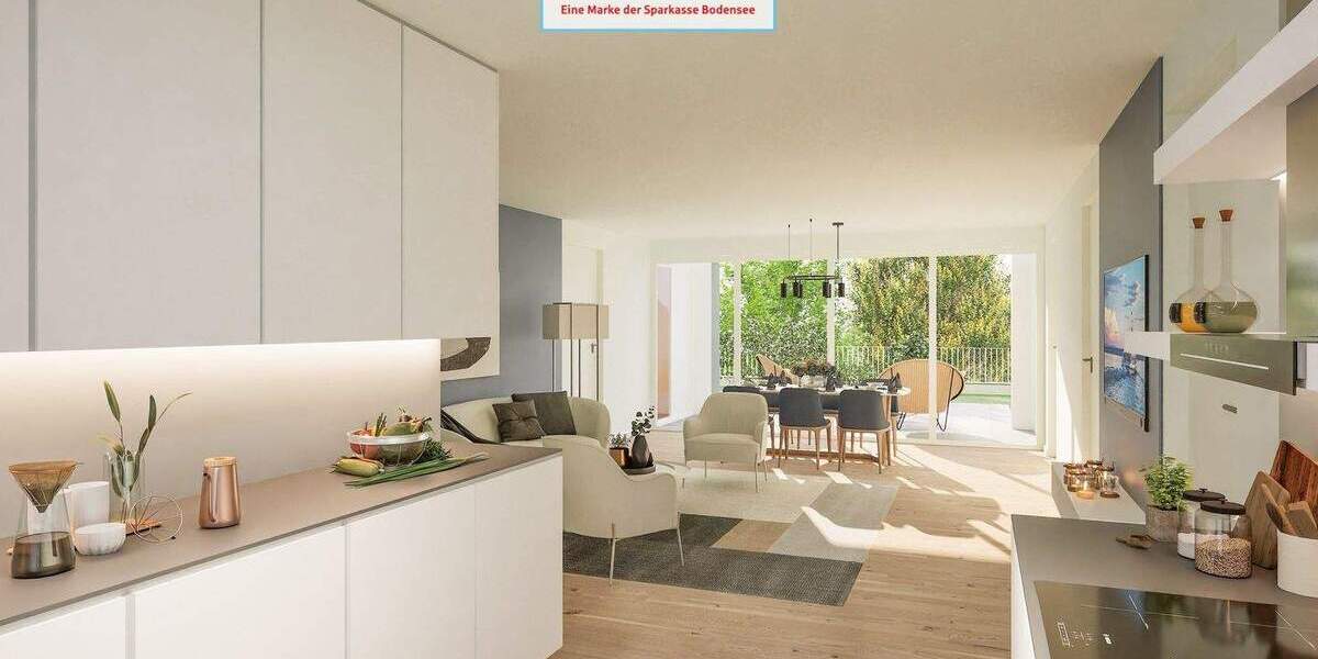 Etagenwohnung Friedrichshafen Fischbach - 3 Zimmer, 89 m&sup2;, 750.000&euro; | Angebot:25770573