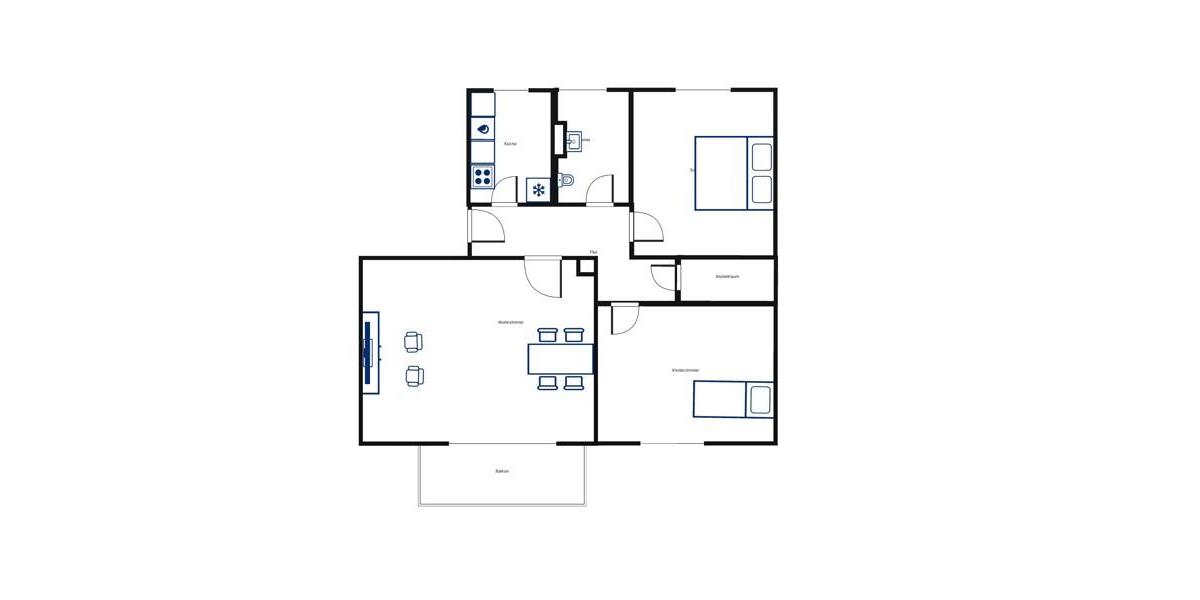 Etagenwohnung Ravensburg Eschach - 3 Zimmer, 78 m&sup2;, 991&euro; | Angebot:26620818