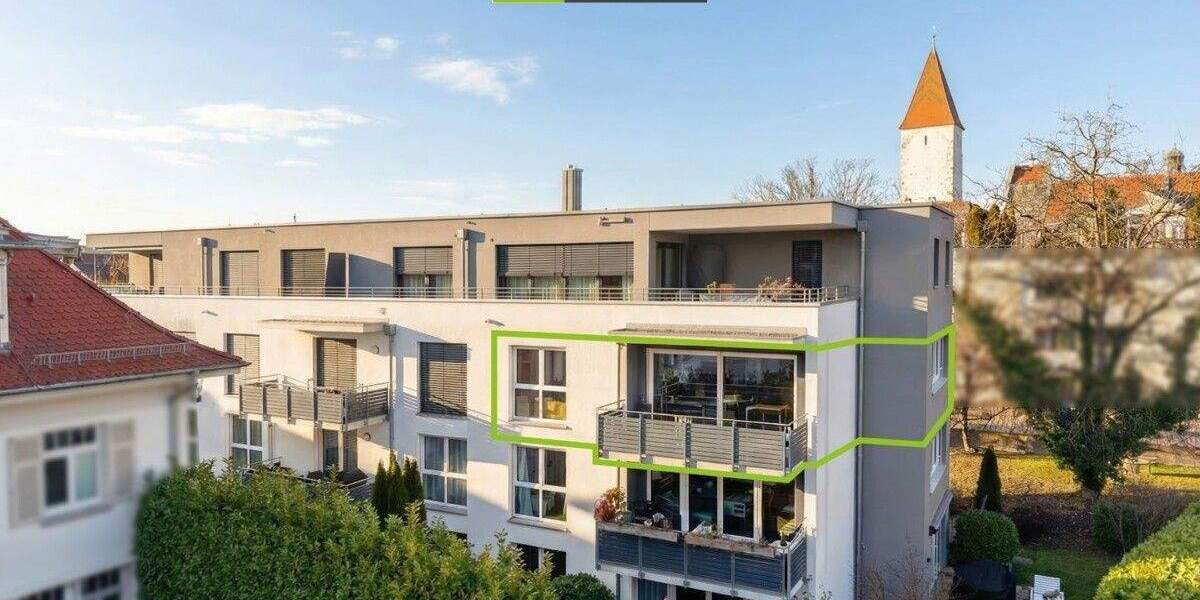 Etagenwohnung Ravensburg Südstadt - 3 Zimmer, 111 m&sup2;, 729.000&euro; | Angebot:25740472