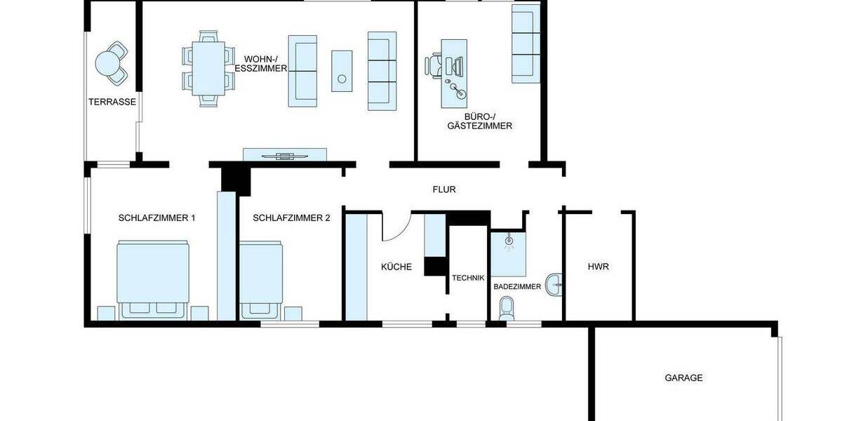 Etagenwohnung Lindau (Bodensee) Reutin - 4 Zimmer, 102 m&sup2;, 430.000&euro; | Angebot:25689533