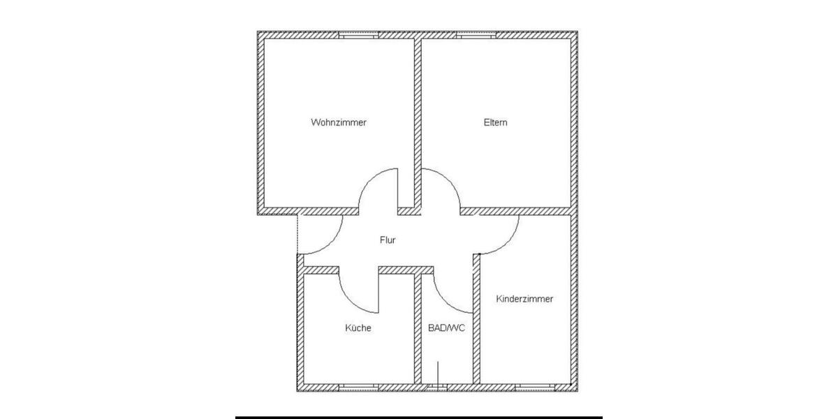 Etagenwohnung Friedrichshafen Allmannsweiler - 3 Zimmer, 58 m&sup2;, 224.000&euro; | Angebot:25989354