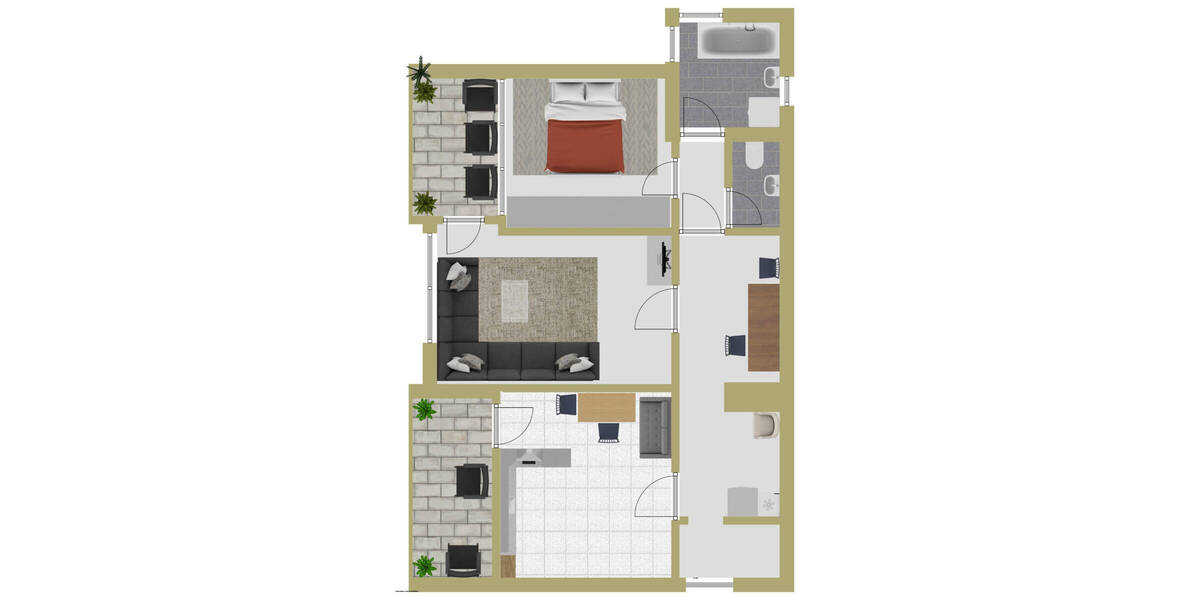 Etagenwohnung Wangen im Allgäu Wangen - 2 Zimmer, 74 m&sup2;, 209.000&euro; | Angebot:25820244