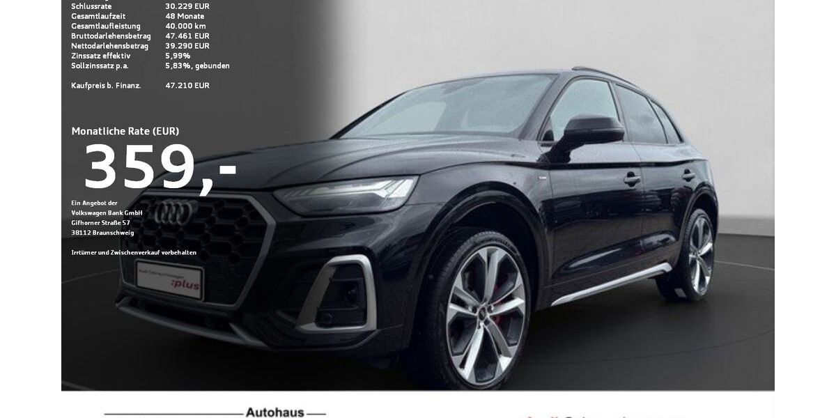 Audi Q5 45.245 km 47.210 &euro; Ravensburg 88214
