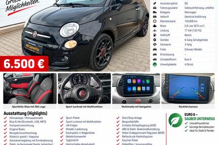Fiat 500 109.800 km 6.500 &euro; Friedrichshafen 88046