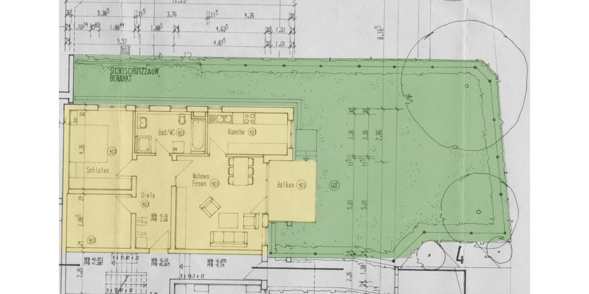 Terrassenwohnung Friedrichshafen - 2.5 Zimmer, 66 m&sup2;, 324.000&euro; | Angebot:25103058