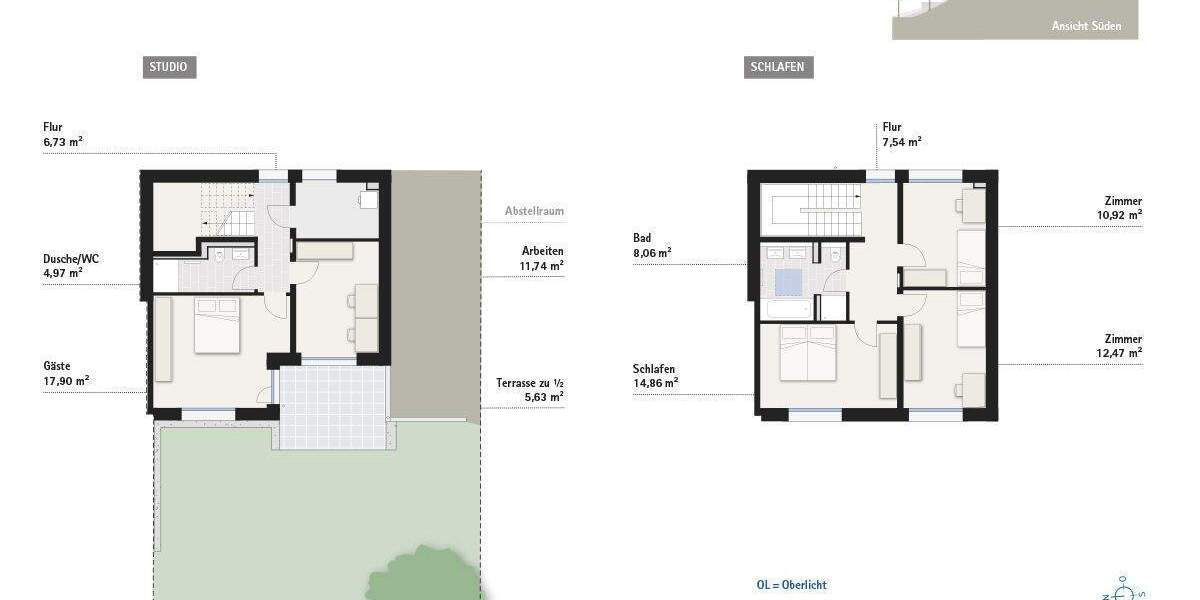 Doppelhaushälfte Ravensburg Weingartshof - 6 Zimmer, 156 m&sup2;, 970.000&euro; | Angebot:25708901