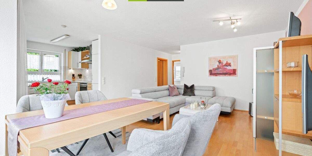 Etagenwohnung Friedrichshafen Allmannsweiler - 3 Zimmer, 73 m&sup2;, 380.000&euro; | Angebot:25693567