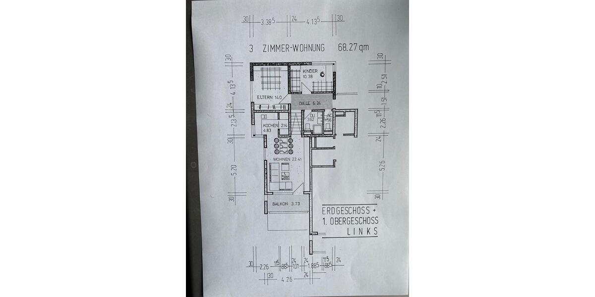 Etagenwohnung Uhldingen-Mühlhofen Mühlhofen - 3 Zimmer, 68 m&sup2;, 320.000&euro; | Angebot:25963283