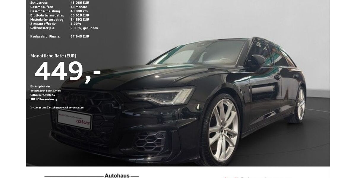 Audi S6 6.752 km 67.640 &euro; Ravensburg 88214