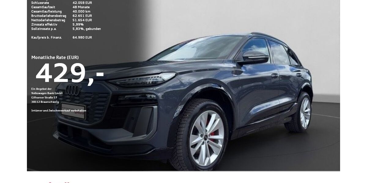 Audi Q6 e-tron 11.813 km 64.980 &euro; Ravensburg 88214