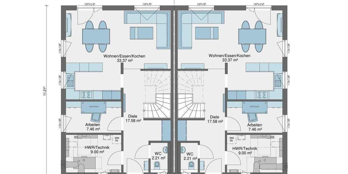 Doppelhaushälfte Markdorf - 5 Zimmer, 131 m&sup2;, 698.000&euro; | Angebot:25704619