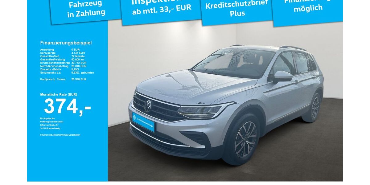 VW Tiguan 50.375 km 25.190 &euro; Lindau 88131