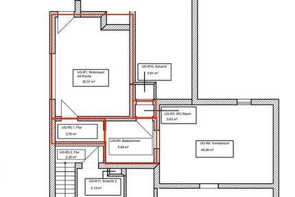 Wohnung Konstanz Allmannsdorf - 1 Zimmer, 31 m&sup2;, 700&euro; | Angebot:26632649