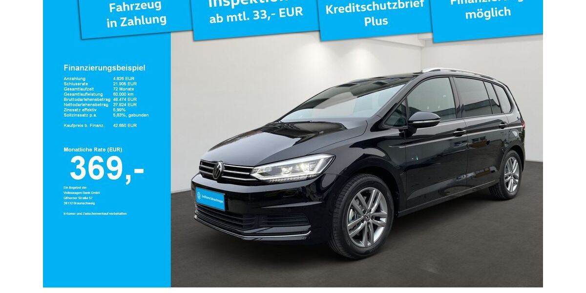 VW Touran 17.100 km 39.850 &euro; Wangen im Allgäu 88239
