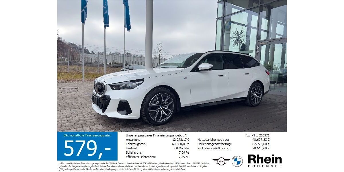 BMW 540 21.371 km 59.440 &euro; Friedrichshafen 88046