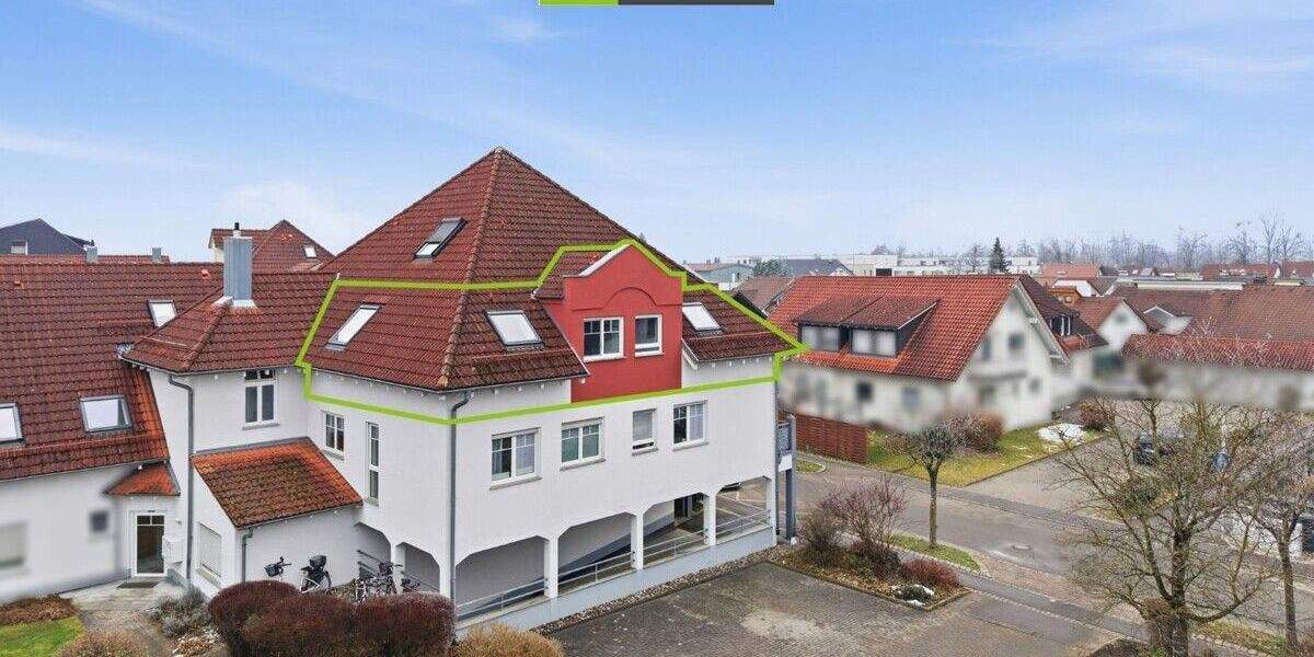 Etagenwohnung Meckenbeuren Buch - 2 Zimmer, 56 m&sup2;, 259.000&euro; | Angebot:25776472