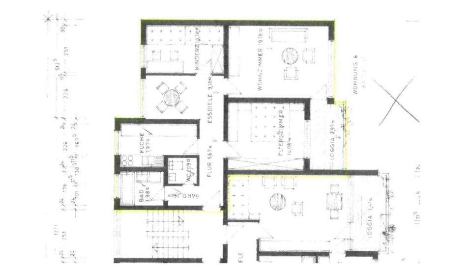 Etagenwohnung Friedrichshafen - 3.5 Zimmer, 75 m&sup2;, 360.000&euro; | Angebot:25753538