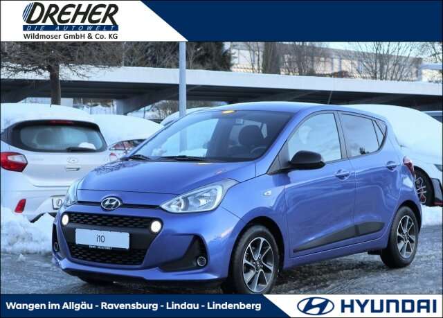 Hyundai i10 48.096 km 9.390 &euro; Ravensburg 88213