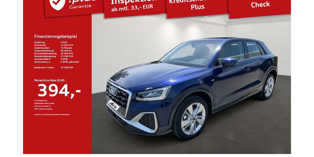 Audi Q2 9.146 km 33.799 &euro; Lindau 88131