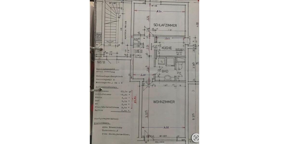 Etagenwohnung Uhldingen-Mühlhofen Mühlhofen - 2 Zimmer, 62 m&sup2;, 800&euro; | Angebot:25407128