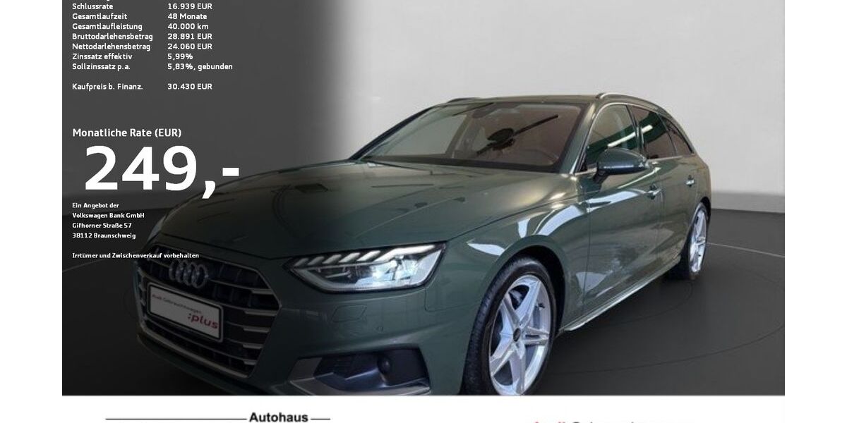 Audi A4 70.847 km 28.970 &euro; Ravensburg 88214