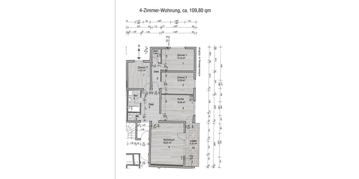 Erdgeschoßwohnung Überlingen - 4.5 Zimmer, 110 m&sup2;, 485.000&euro; | Angebot:25908082
