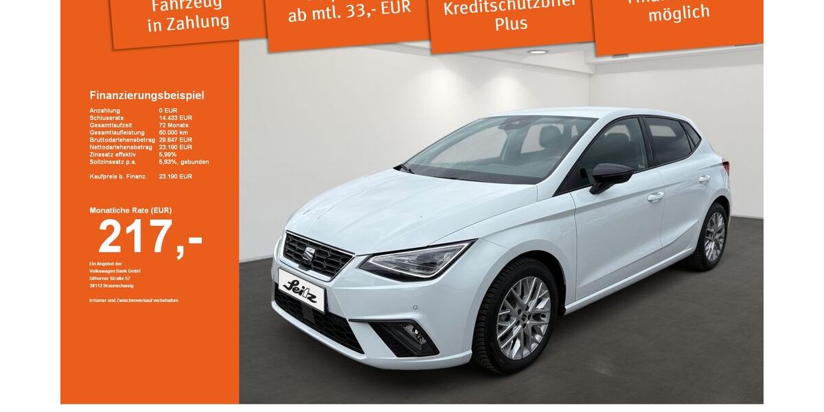 Seat Ibiza 21.575 km 21.999 &euro; Weingarten 88250