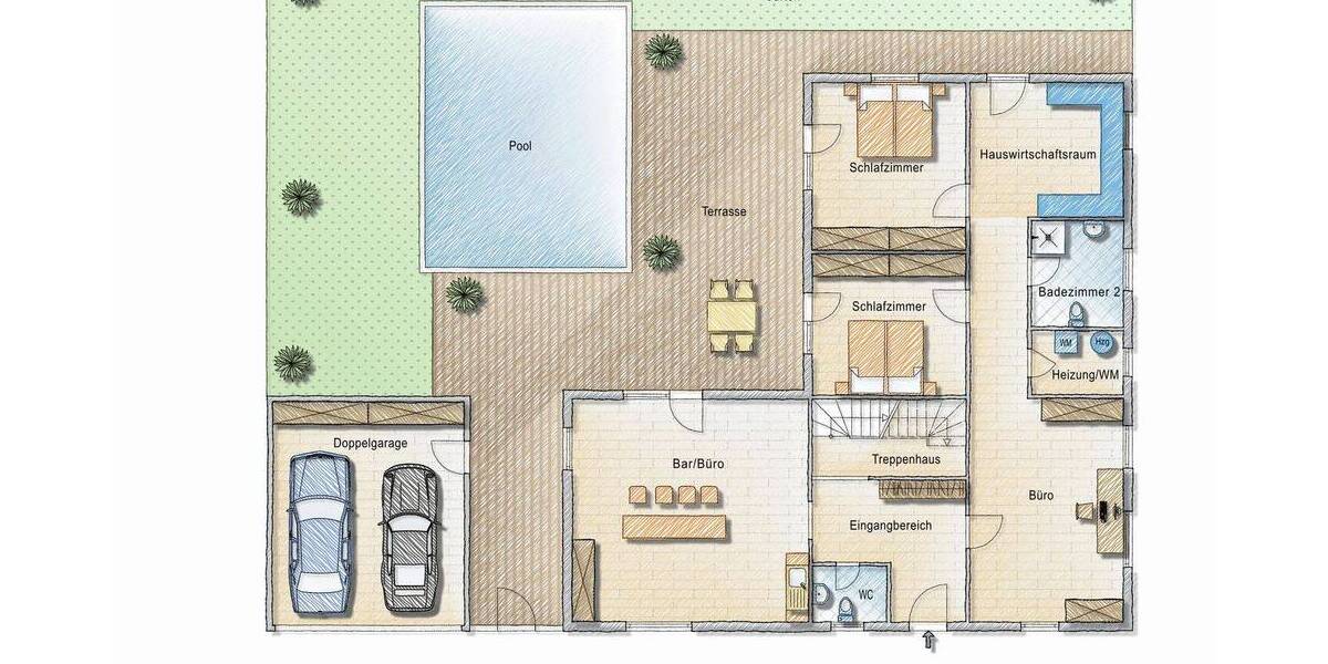 Einfamilienhaus Tettnang - 8 Zimmer, 270 m&sup2;, 2.600&euro; | Angebot:26594751