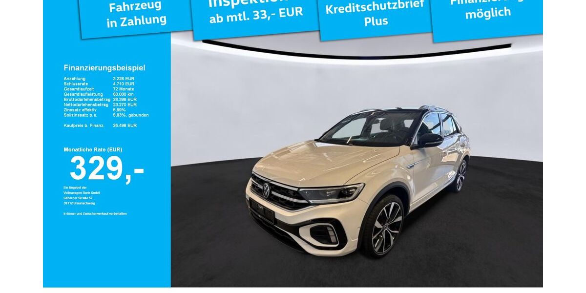 VW T-Roc 62.380 km 26.313 &euro; Weingarten 88250