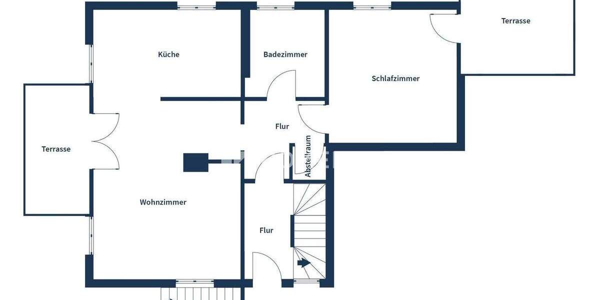 Etagenwohnung Tettnang Oberlangnau - 2 Zimmer, 75 m&sup2;, 299.000&euro; | Angebot:25702504