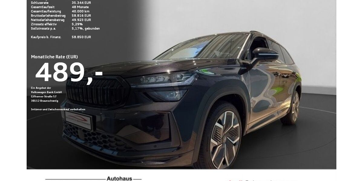 Skoda Kodiaq 7.300 km 57.830 &euro; Ravensburg 88214