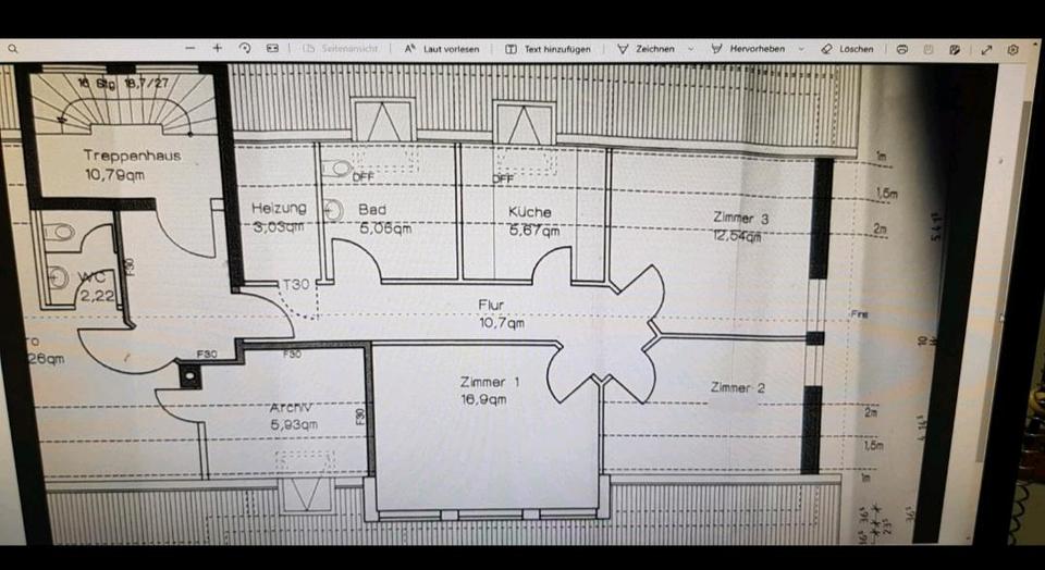 Dachgeschoßwohnung Eriskirch - 3 Zimmer, 66 m&sup2;, 1.100&euro; | Angebot:25446980