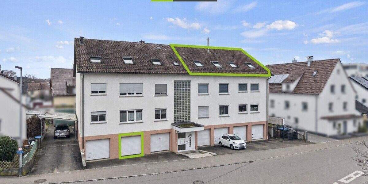 Etagenwohnung Friedrichshafen Allmannsweiler - 3 Zimmer, 73 m&sup2;, 245.000&euro; | Angebot:25915554
