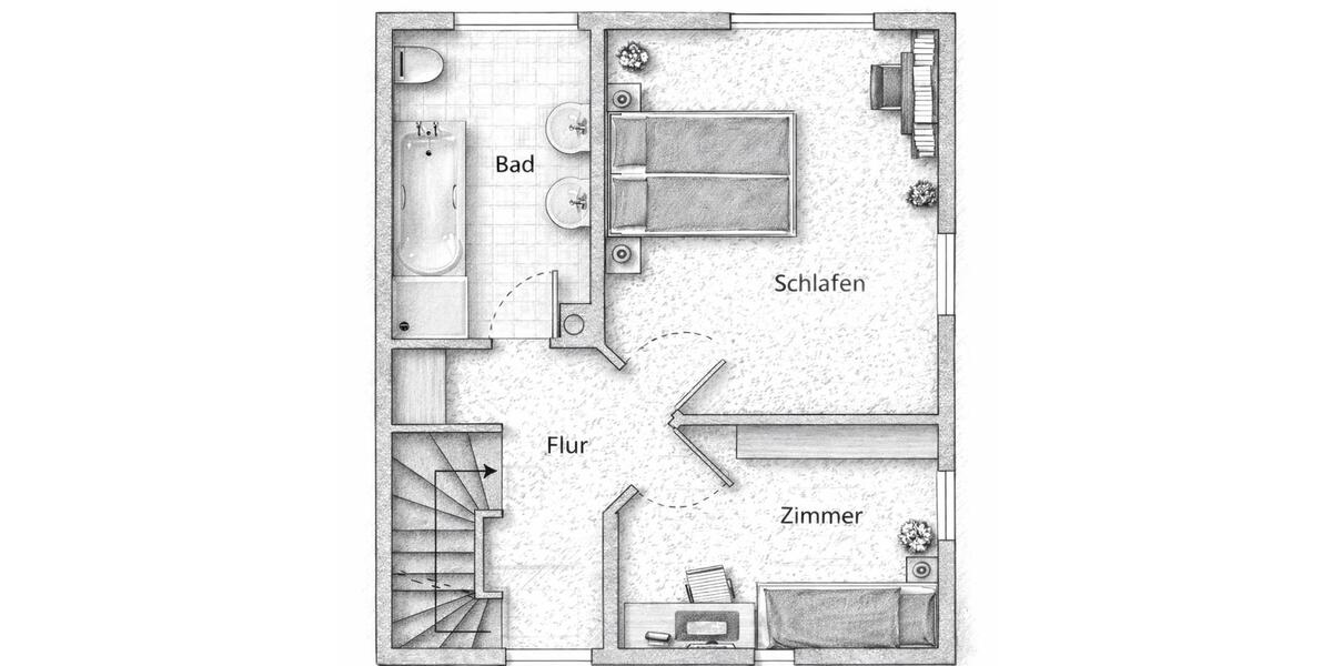 Doppelhaushälfte Bergatreute - 7 Zimmer, 140 m&sup2;, 542.000&euro; | Angebot:25739946