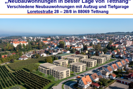 Wohnung Tettnang - 2 Zimmer, 69 m&sup2;, 1.070&euro; | Angebot:25370060